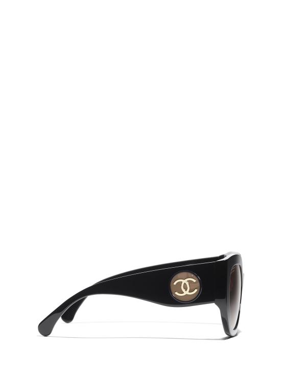 26FW 샤넬 선글라스 CH5550 C786S9 BLACK - CHANEL