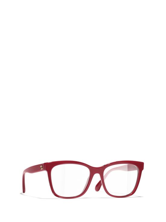 26FW 샤넬 안경 CH3392 1759 RED - CHANEL