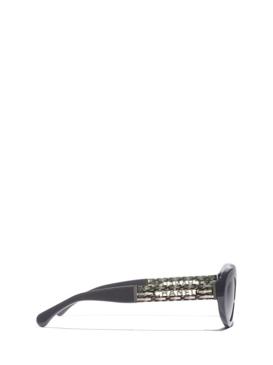 26FW 샤넬 선글라스 CH5538Q 1716S6 GREY - CHANEL