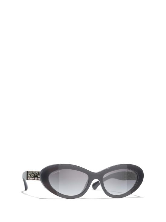 26FW 샤넬 선글라스 CH5538Q 1716S6 GREY - CHANEL