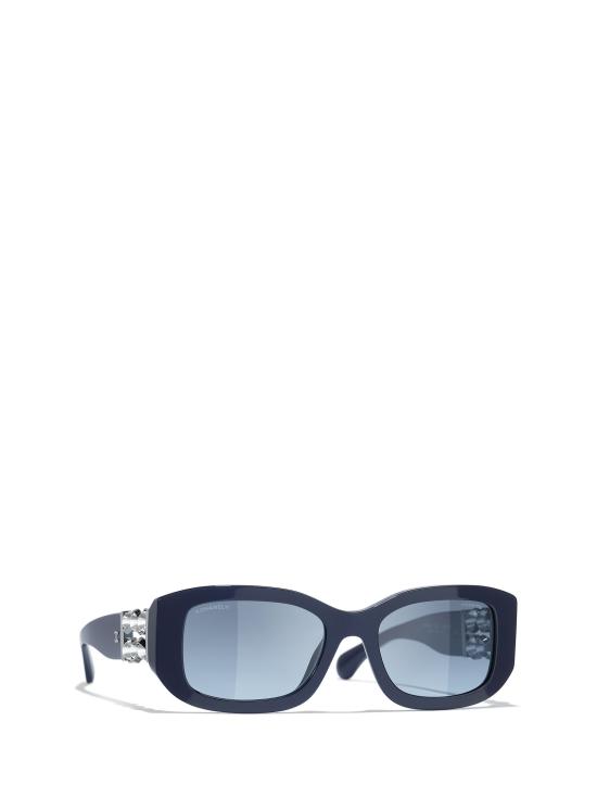 26FW 샤넬 선글라스 CH5542 1462S2 DARK BLUE - CHANEL