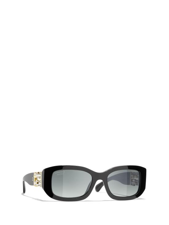 26FW 샤넬 선글라스 CH5542 C622S8 BLACK - CHANEL