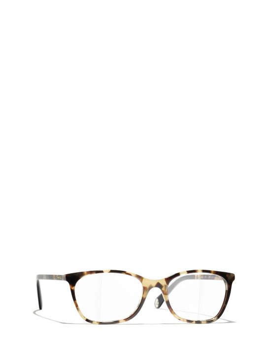 26FW 샤넬 안경 CH3414 1770 HAVANA YELLOW SPOTTED - CHANEL