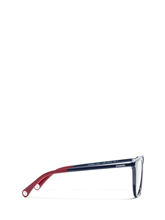 26FW 샤넬 안경 CH3446 1768 DARK BLUE - CHANEL