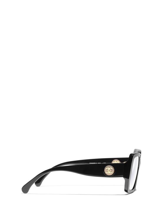 25FW 샤넬 안경 CH3491 C786 BLACK - CHANEL