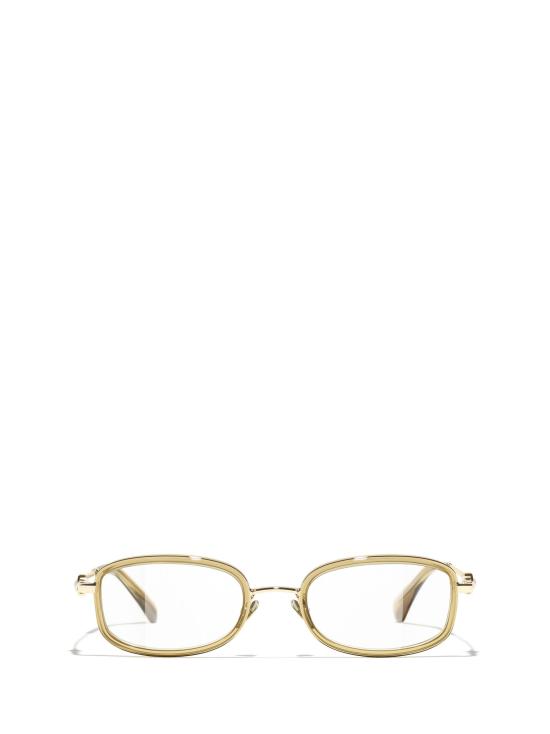 26FW 샤넬 안경 CH2221 C420 COGNAC CRYSTAL