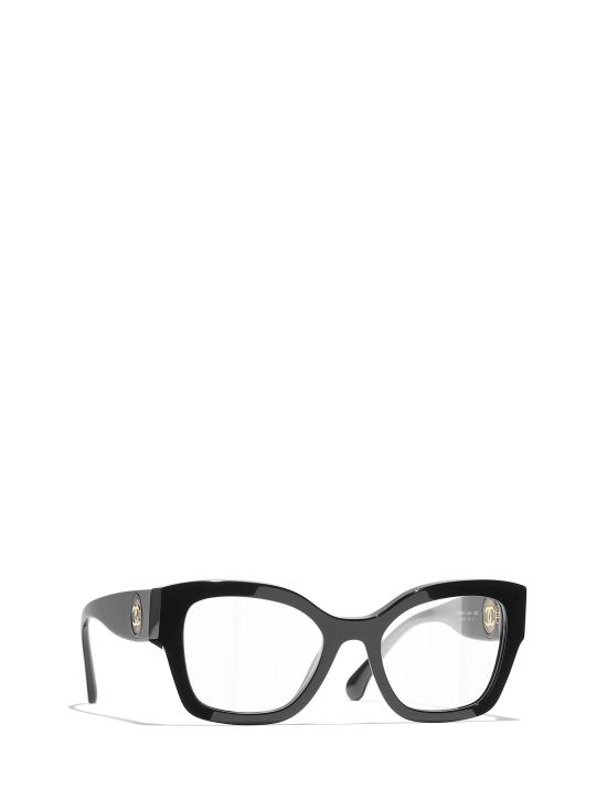 26FW 샤넬 안경 CH3490 C622 BLACK - CHANEL