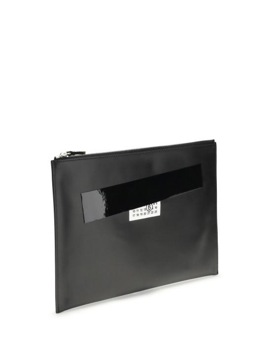 25FW MM6 메종마르지엘라 뉴메릭 클러치 SB6WF0013P8651 T8013 BLACK - MM6 MAISON MARGIELA