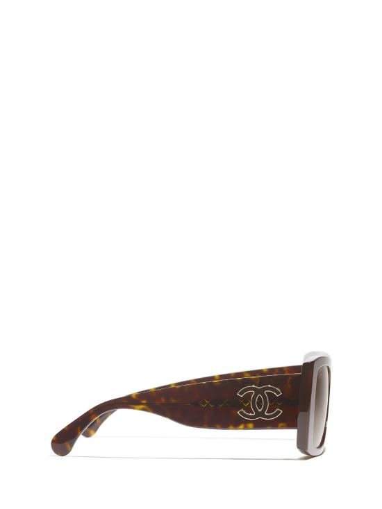 26FW 샤넬 선글라스 CH5539 C714S9 DARK HAVANA - CHANEL