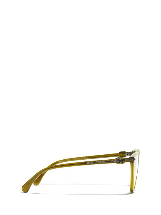 26FW 샤넬 안경 CH3457 1742 KHAKI - CHANEL