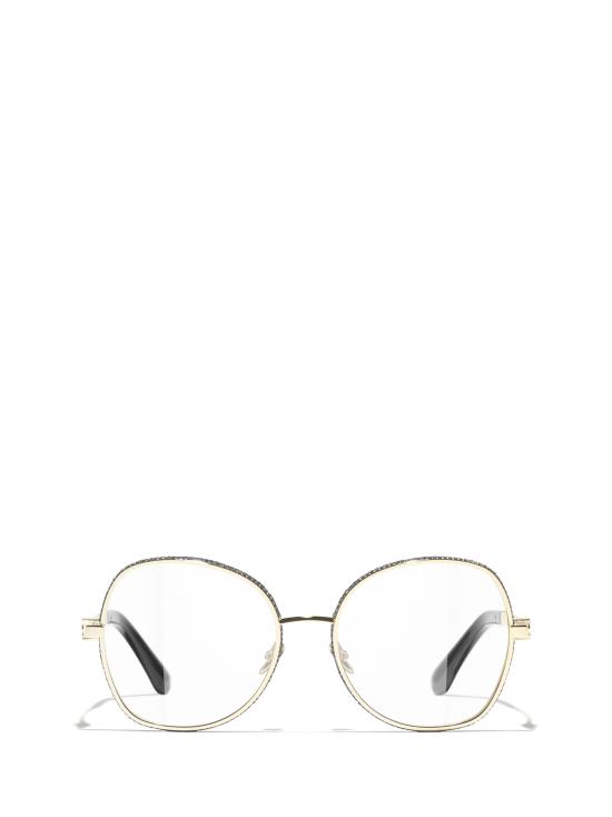 26FW 샤넬 안경 CH2218 C395 PALE GOLD