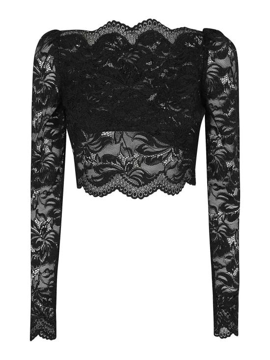 25FW 파코라반 긴팔 티셔츠 24AJTO845PA0170P001 Black