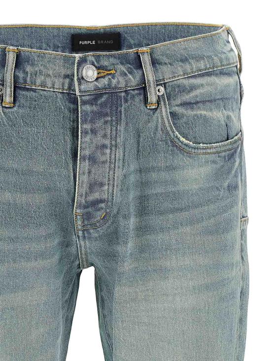 26SS 퍼플 브랜드 스트레이트 팬츠 P004TPLG125LTINDIGO Light Blue - PURPLE BRAND