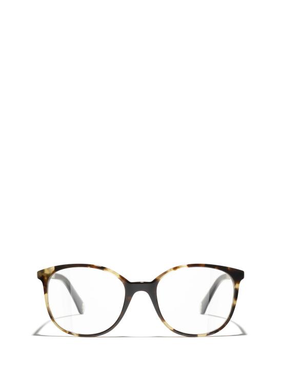 26FW 샤넬 안경 CH3432 1770 HAVANA YELLOW SPOTTED