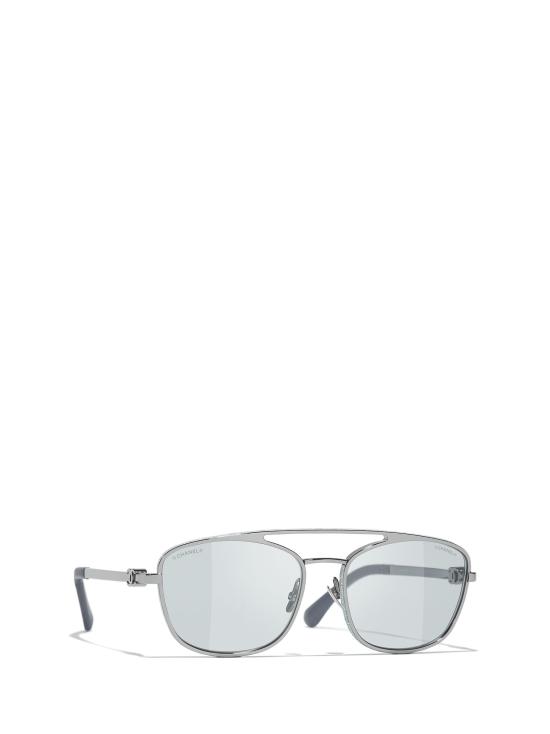 26FW 샤넬 선글라스 CH4290Q C10887 RUTHENIUM - CHANEL