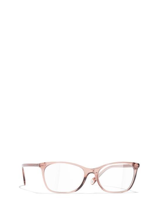 26FW 샤넬 안경 CH3414 1709 TRANSPARENT BROWN - CHANEL