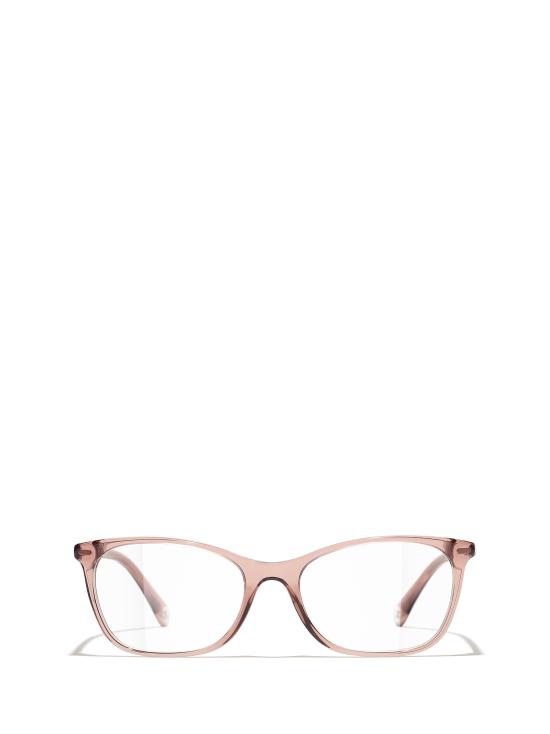 26FW 샤넬 안경 CH3414 1709 TRANSPARENT BROWN