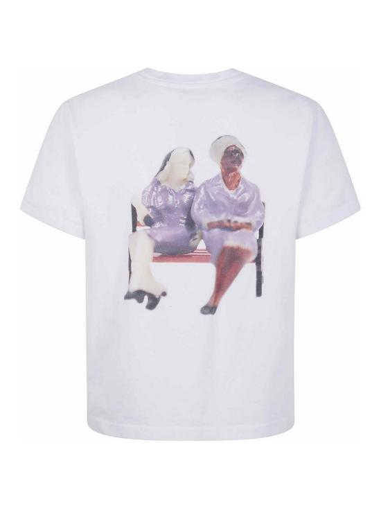  JW앤더슨 반팔 티셔츠 JT0269PG1510001 White - JW ANDERSON