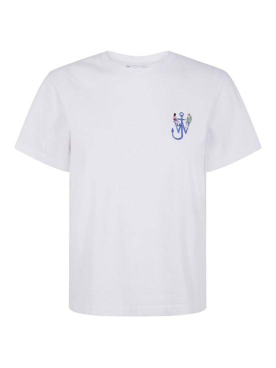 JW앤더슨 반팔 티셔츠 JT0269PG1510001 White - JW ANDERSON