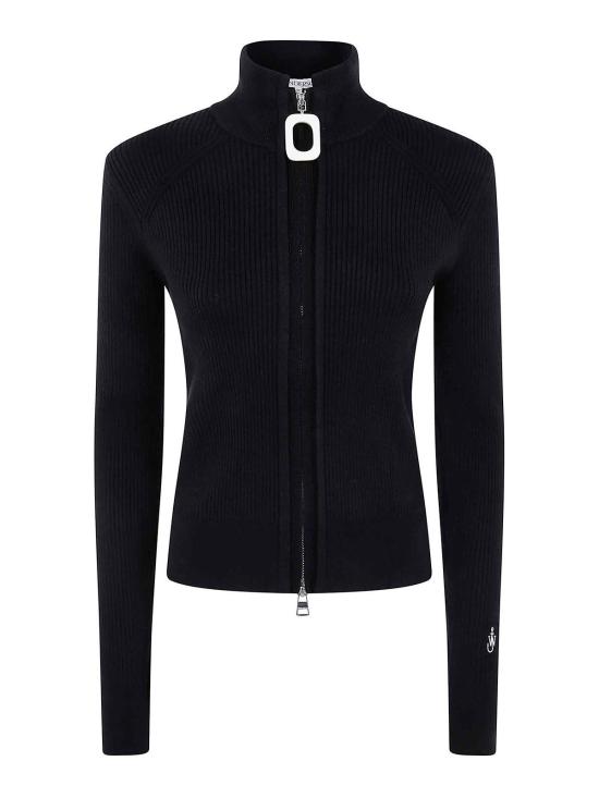 26FW JW앤더슨 가디건 KW1353YN0398999 Black