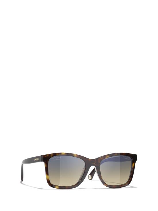 26FW 샤넬 선글라스 CH5551U C714W1 DARK HAVANA - CHANEL
