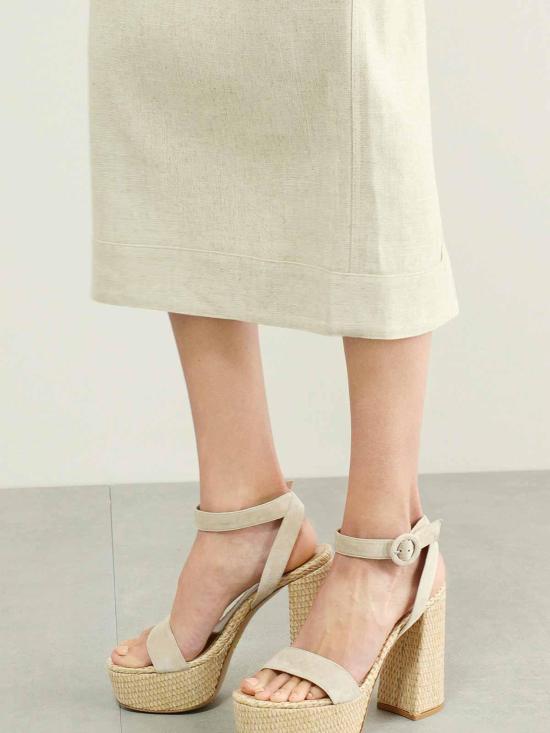  지안비토로시 힐/펌프스 G3164570RICMONLMOUSSENATURALE Beige - GIANVITO ROSSI