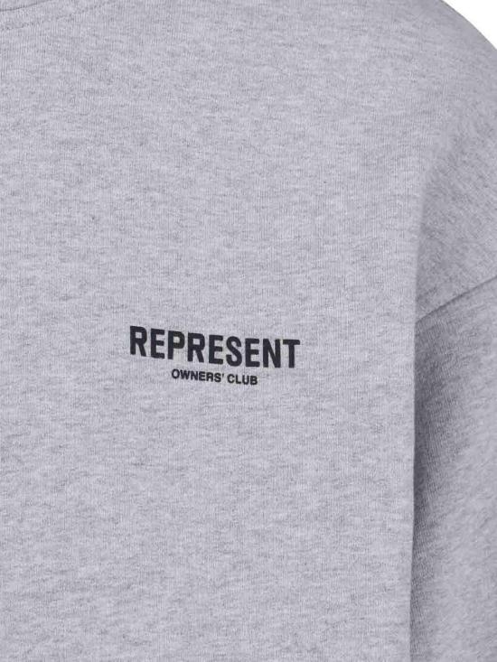26SS 리프레젠트 후드 티셔츠 OCM41113158 Grey - REPRESENT