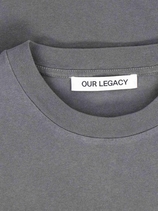  아워레가시 반팔 티셔츠 M2246BWBWORNBLACKLEGACYJERSEY Black - OUR LEGACY