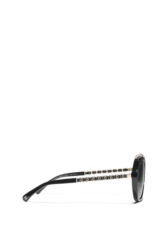 26FW 샤넬 선글라스 CH5547Q C622T8 BLACK - CHANEL