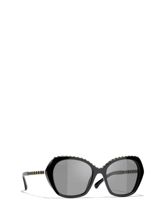 26FW 샤넬 선글라스 CH5547Q C622T8 BLACK - CHANEL