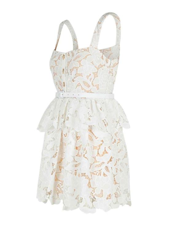  셀프 포트레이트 숏 원피스 SS25113SCWHITE White - SELF PORTRAIT