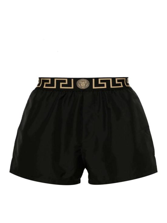  베르사체 데님 숏팬츠 ABU010221A11120A80G Black