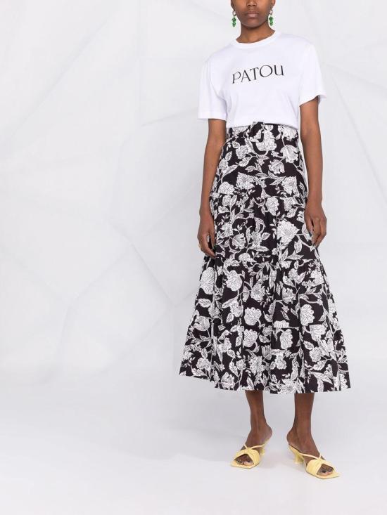 26SS 파투 반팔 티셔츠 JE0299999001W White - PATOU