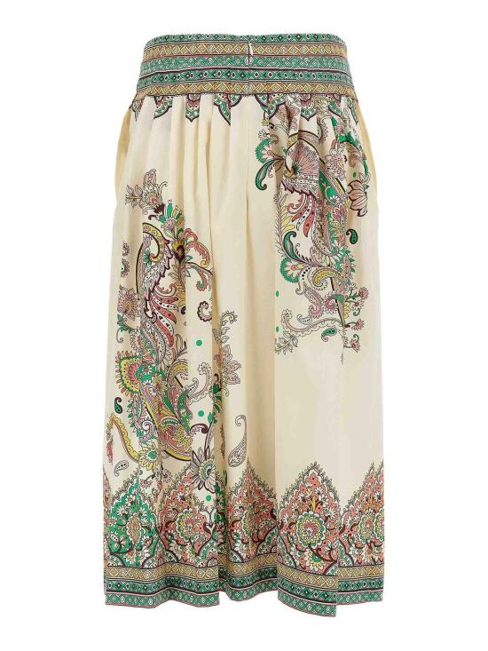 26SS 에트로 미디 스커트 WRFA011299SP5B8X0802 Multicolour - ETRO