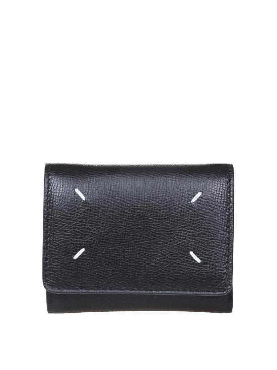 26SS 마르지엘라 4스티치 트라이폴드 지갑 SA3UI0017P4745T8013 Black