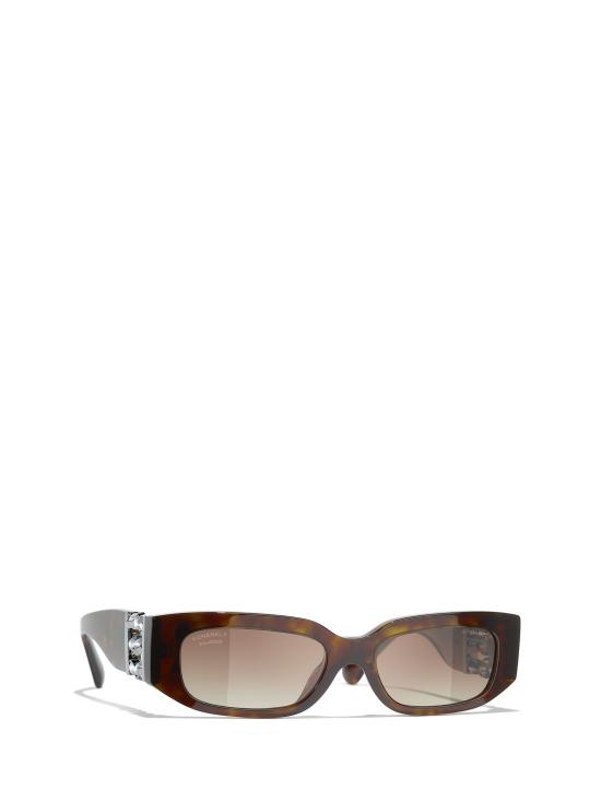 26FW 샤넬 선글라스 CH5544 C714S9 DARK HAVANA - CHANEL