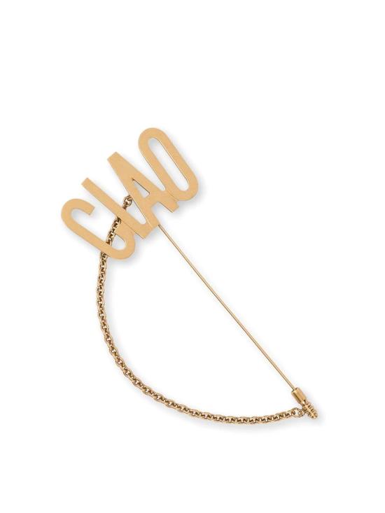  모스키노 브로치 918184020607 Gold