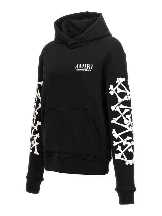 25FW 아미리 후드 티셔츠 AMJYHD1051BLACK Black - AMIRI