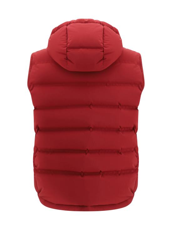 25FW 브루넬로 쿠치넬리 패딩 조끼 MM4911995 CDK58 RED - BRUNELLO CUCINELLI