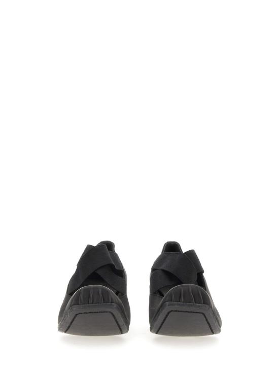 26FW 우마 왕 플랫 슈즈 US9101UW900 BLACK - UMA WANG