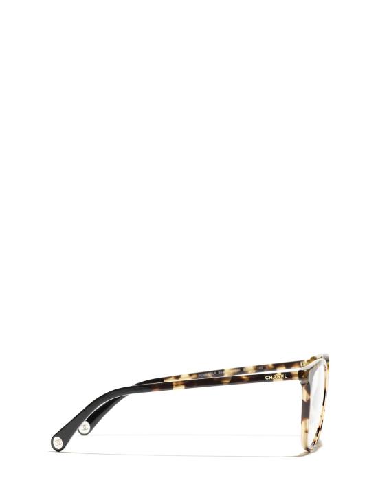 26FW 샤넬 안경 CH3446 1770 HAVANA YELLOW SPOTTED - CHANEL
