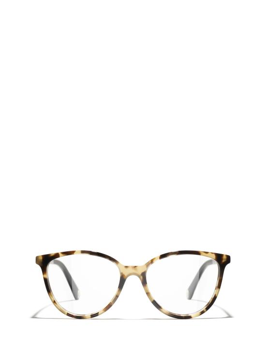 26FW 샤넬 안경 CH3446 1770 HAVANA YELLOW SPOTTED