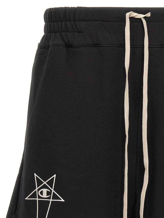  릭 오웬스 데님 숏팬츠 CM01E1683CHFE09 Black - RICK OWENS