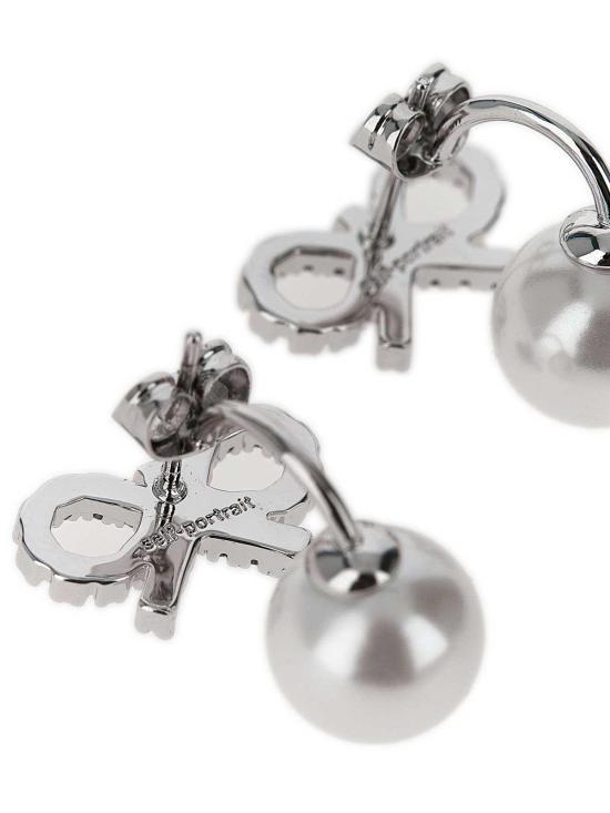 25FW 셀프 포트레이트 이어링 PF25624ESLSILVER Silver - SELF PORTRAIT