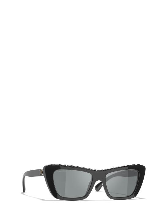 26FW 샤넬 선글라스 CH5540 C888S4 BLACK - CHANEL