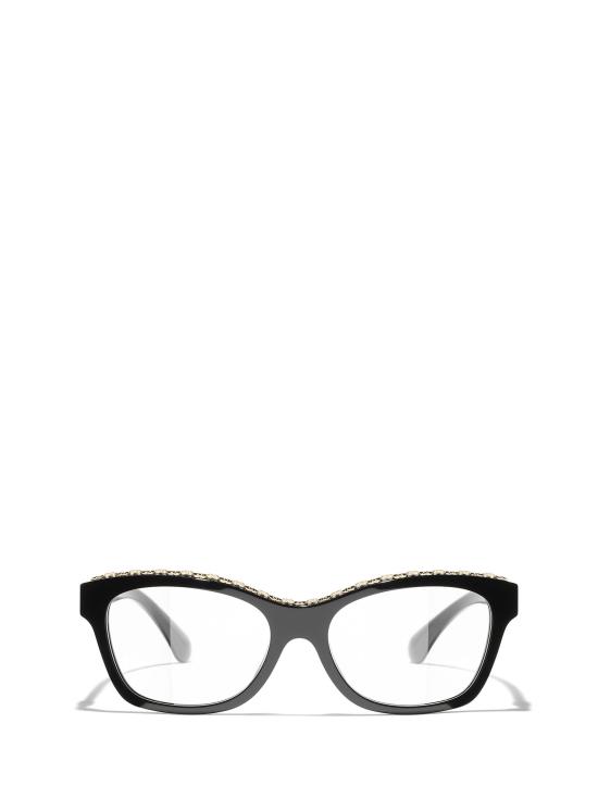 26FW 샤넬 안경 CH3482 C622 BLACK