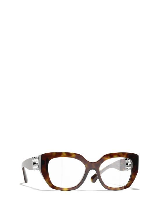 26FW 샤넬 안경 CH3488 C714 DARK HAVANA - CHANEL