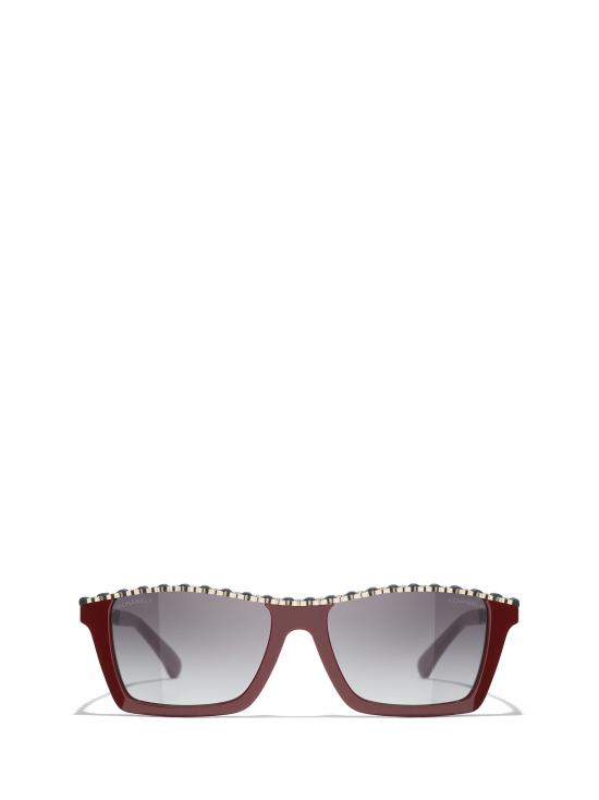 26FW 샤넬 선글라스 CH5548Q 1792S6 BURGUNDY