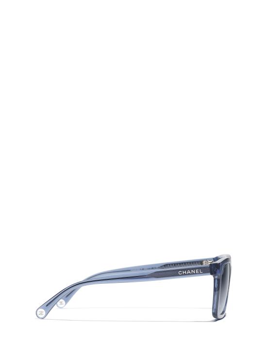 26FW 샤넬 선글라스 CH5551U 180956 CRYSTAL BLUE - CHANEL
