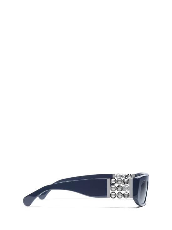 26FW 샤넬 선글라스 CH5544 1462S2 DARK BLUE - CHANEL